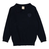 Knit Polo-Navy