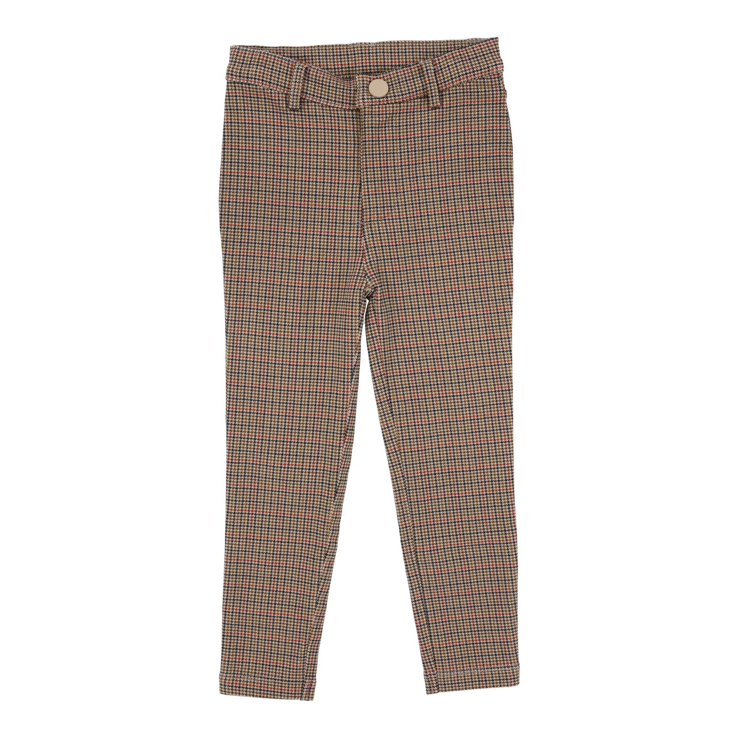 Plaid Pants-Houndstooth