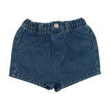 DENIM SHORTS - Blue Denim