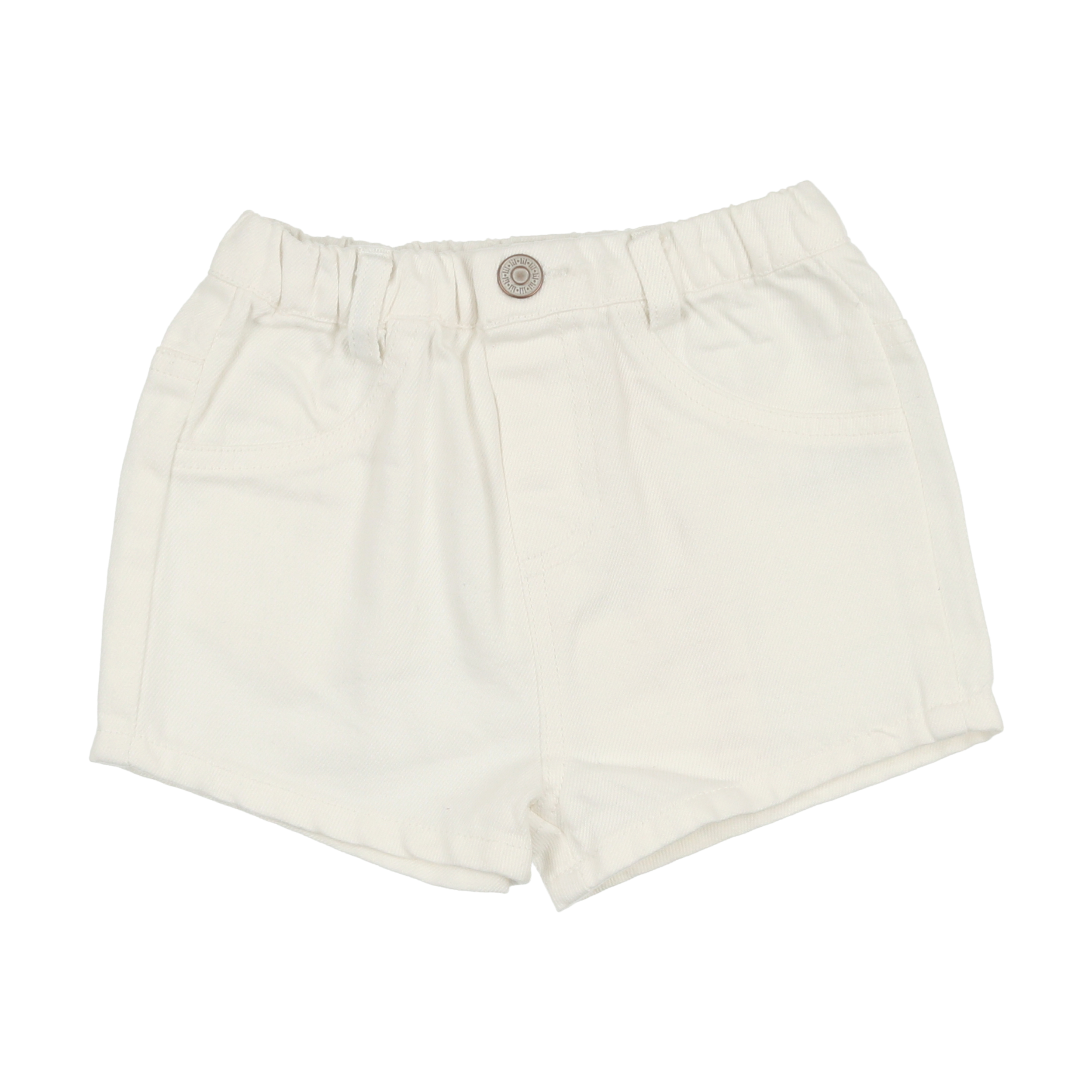 DENIM SHORTS - White Denim
