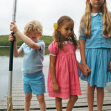 Downtown Dress-SS-Fresh Pink