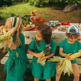 Boating Crew Boys Shorts-Electric Green