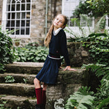 Bon Voyage Skirt-Navy