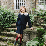 Bon Voyage Skirt-Navy