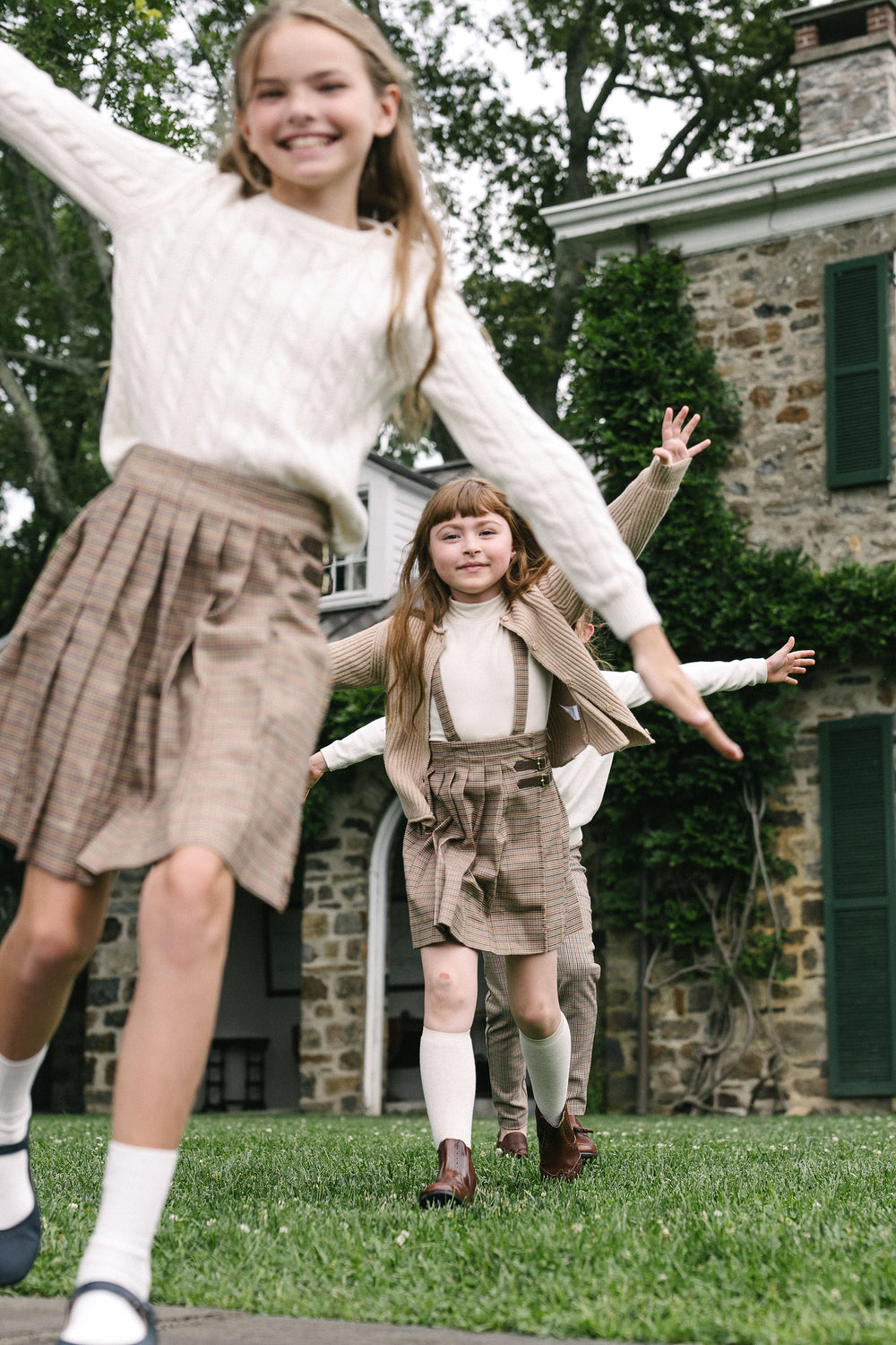 Kilt Skirt-Houndstooth