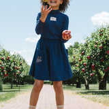Limited Capsule Circle Skirt-Bellwether Blue