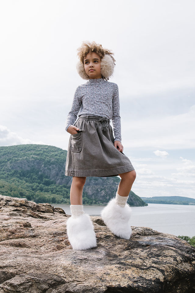 Denim Day Skirt Set