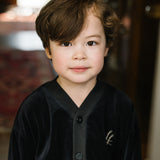 Boys Shabbos Lounge Set-Black