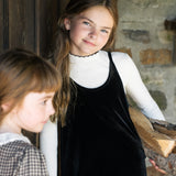 Scalloped Knit Mockneck-Cream