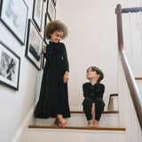 Boys Shabbos Lounge Set-Black
