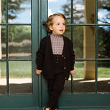 Home Garden Printed Mockneck-Ecru