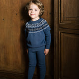 Heirloom Knits Toddler Boy Set-Dried Blue