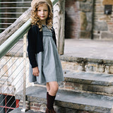 Plaid Edition Dress-Dried Blue Plaid