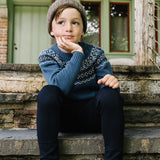 Heirloom Knits Boy's Sweater-Dried Blue