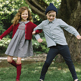 Plaid Edition Boys Shirt-Soft Grey Plaid