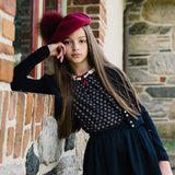 Fine Knit Cardigan-Navy