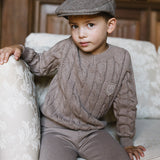 Ponte Pants Without Seam-Misty Oat Heather