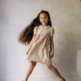Gingham Dress Short Sleeve