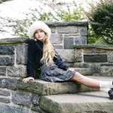 Girls Sweater-Navy