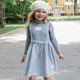 Limited Capsule Suspender Skirt-Bellwether Blue