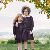 Fan Club Dress-Plum