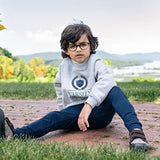 Fan Club Boys Sweatshirt Big Logo-Navy