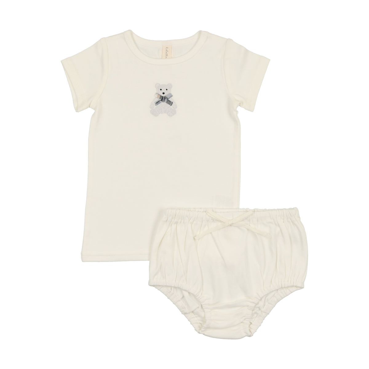 EMBROIDERED BLOOMER SET