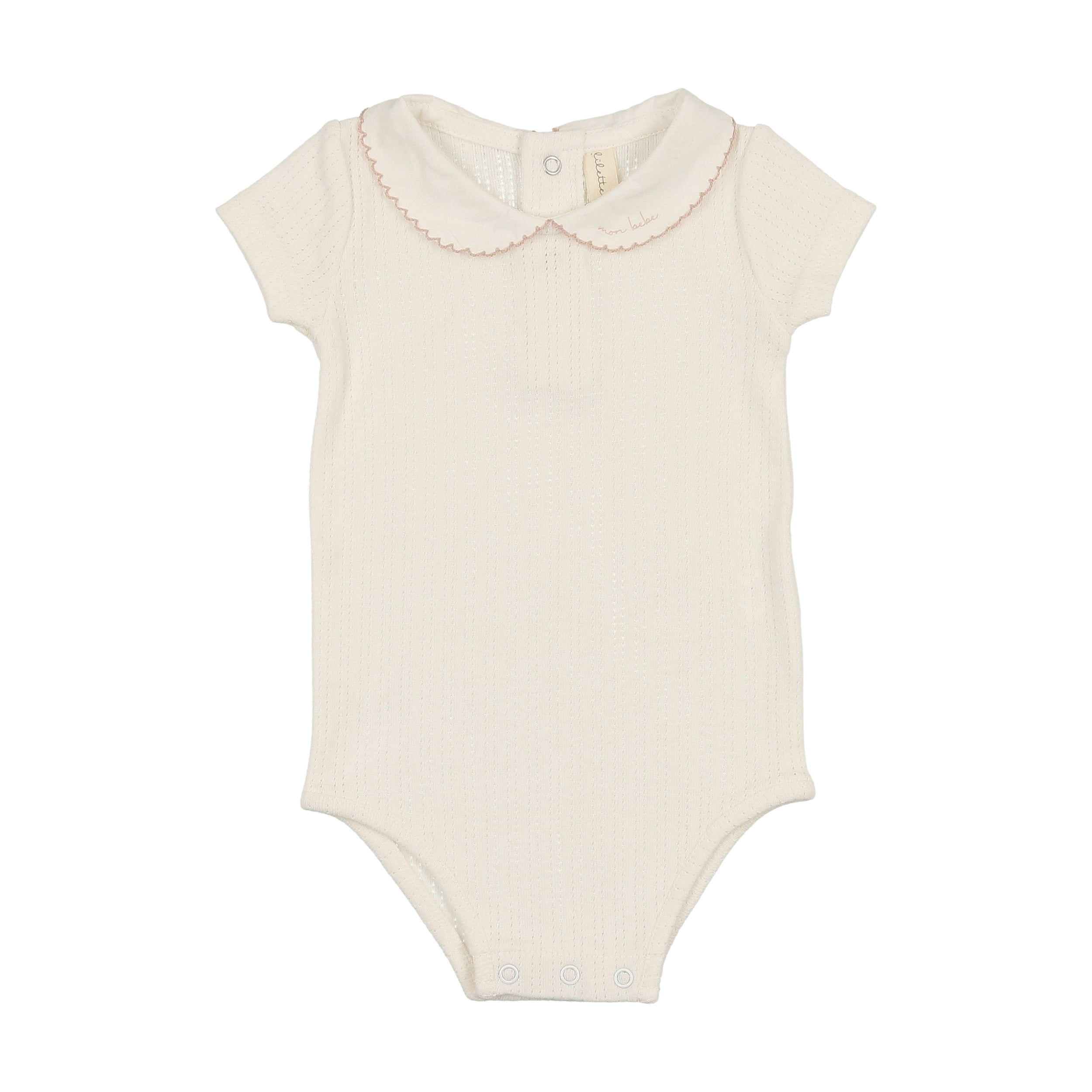 Edged Collar Onesie