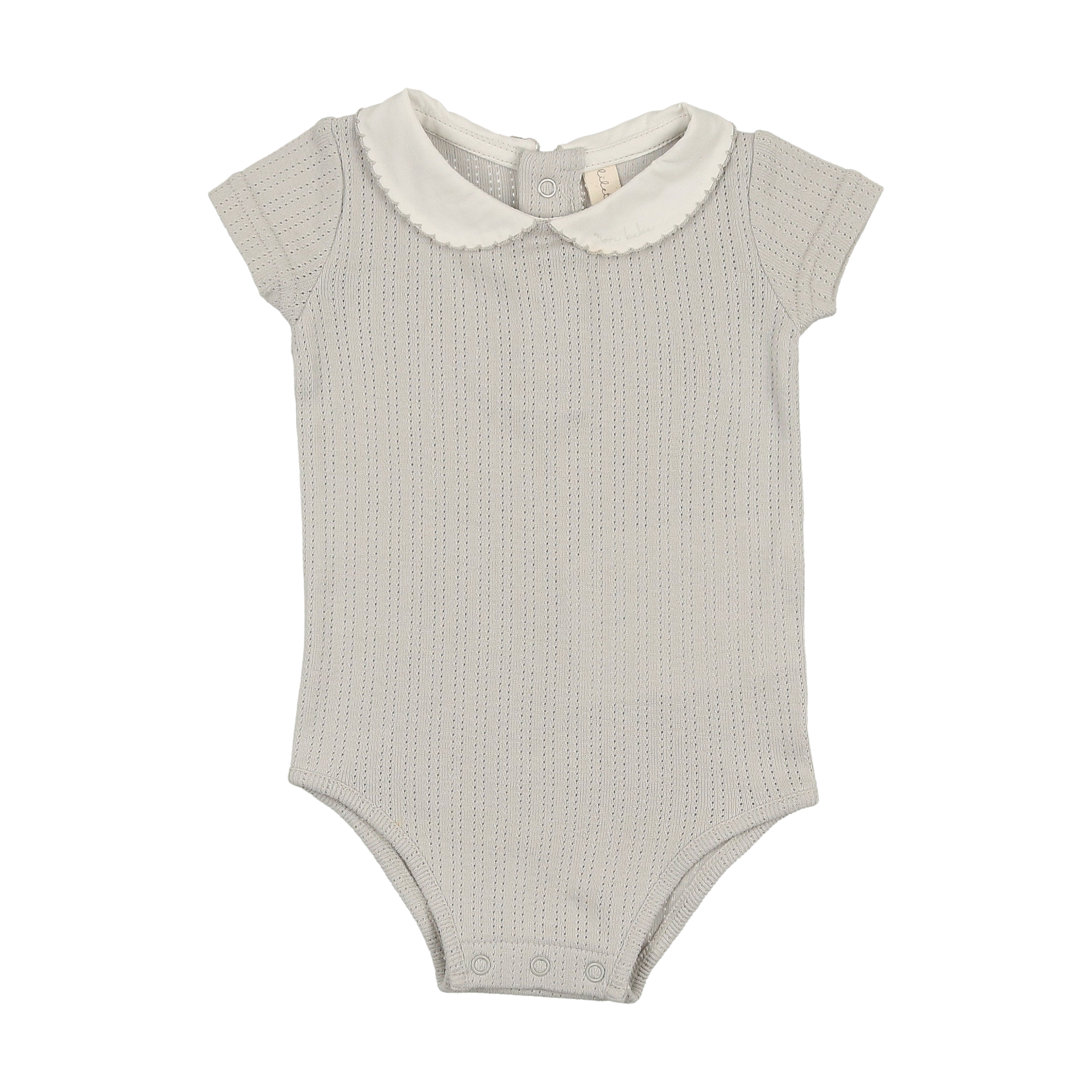 Edged Collar Onesie