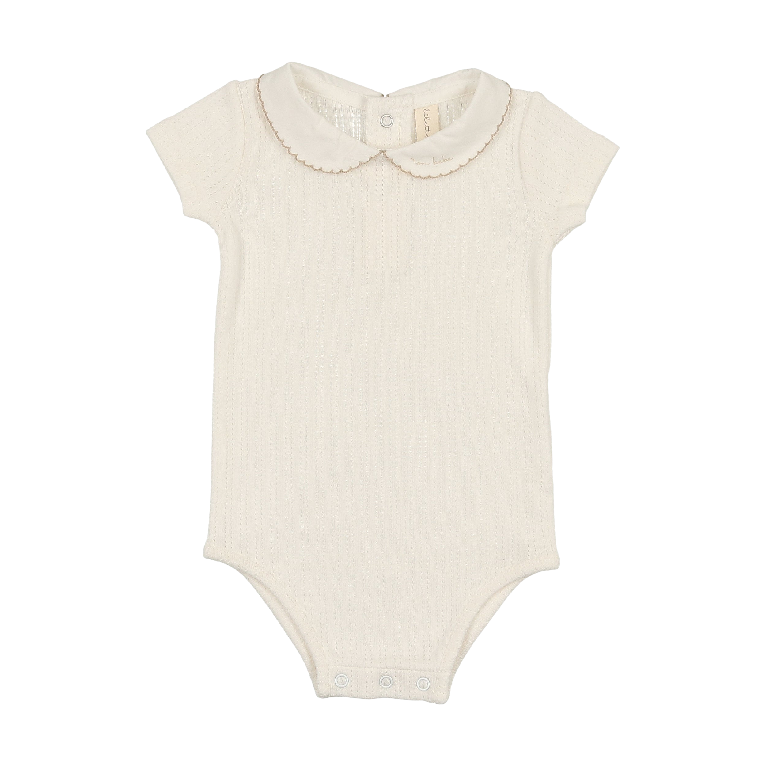 Edged Collar Onesie