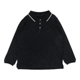 Emblem Polo-Black Wash