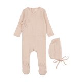 Fine Pointelle Footie Set