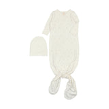 Baby Gown - Starry Night Rose