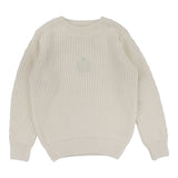 Chunky Crest Knit Sweater