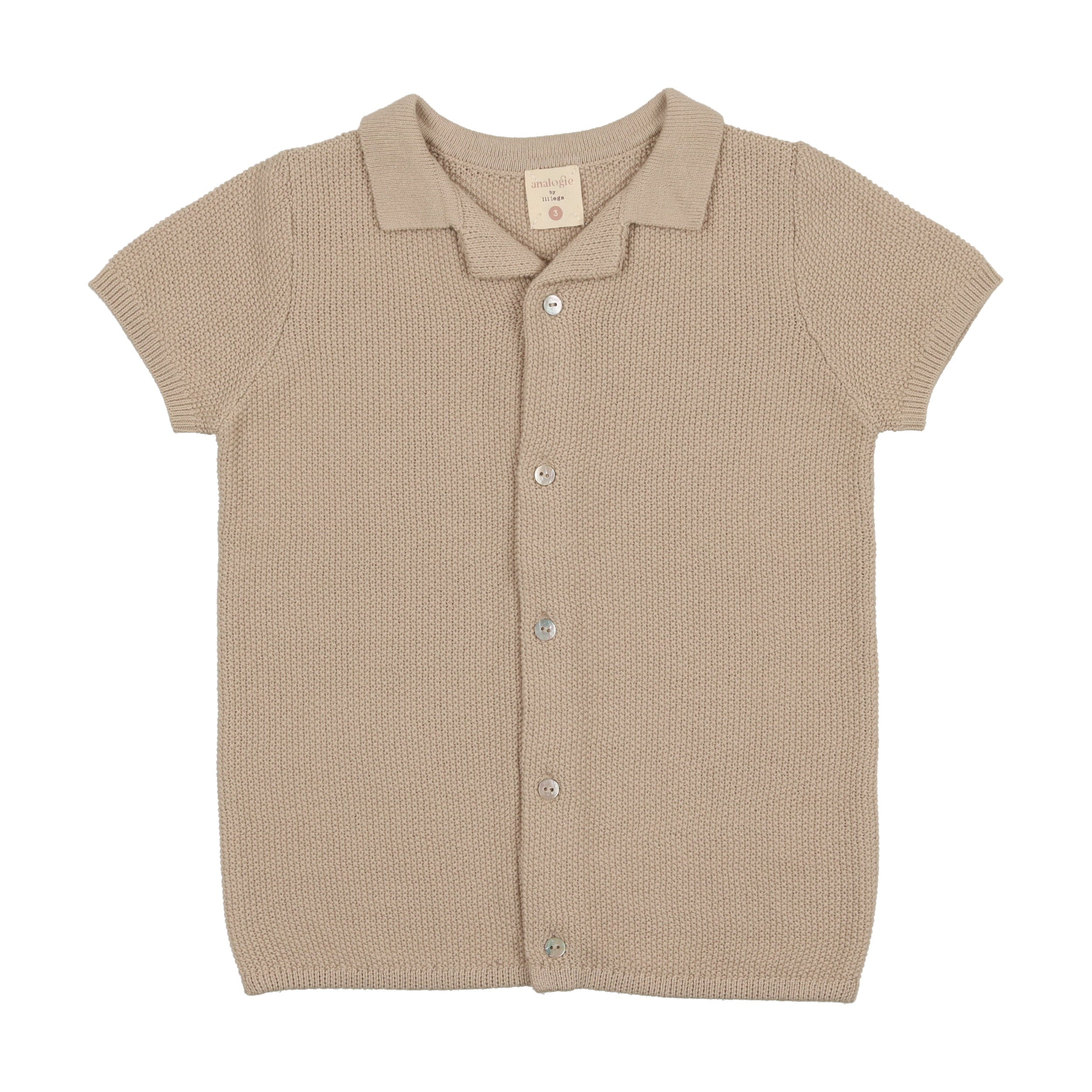 KNIT GRANDPA SHIRT