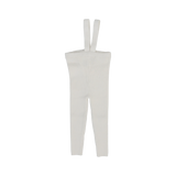 Knit Suspender Leggings - Off White