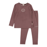 Emblem Lounge Set-Dusty Plum