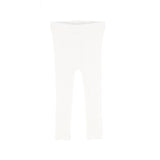 Knit Leggings - White