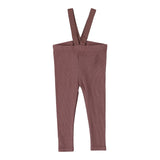 Suspender Leggings-Rose
