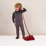 Multi-Knit Overalls-Multi