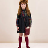 Plaid Mockneck-Plaid