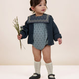 Knit Cardigan-Slate
