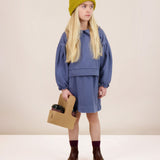 Wash Girls Sweatshirt-Blue Wash