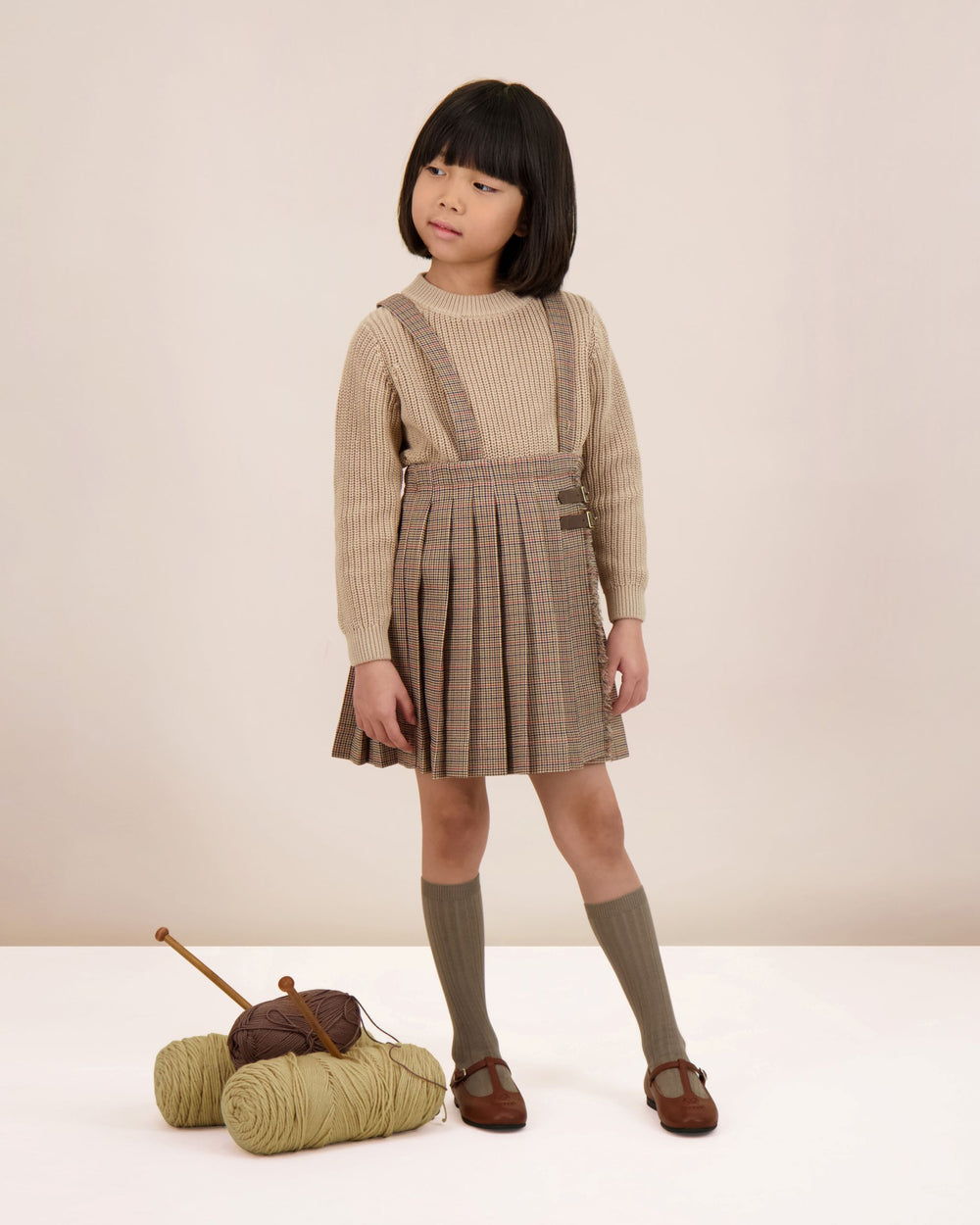 Chunky Knit Sweater-Oat