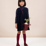 Corduroy Jumper-Navy