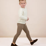 Cable Knit Sweater-Cream