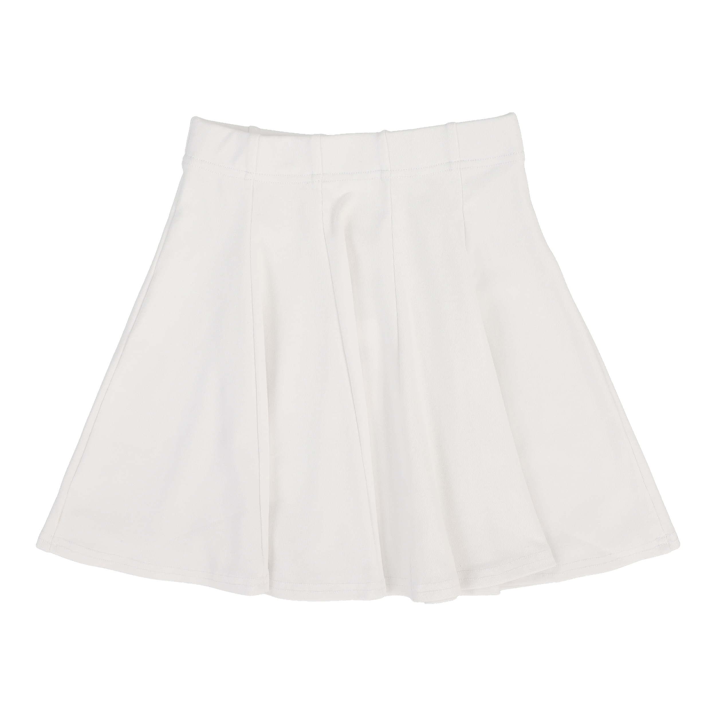 Panel Skirt - White