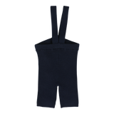 Knit Suspender Shorts - Navy
