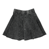 Panel Skirt - Black Wash