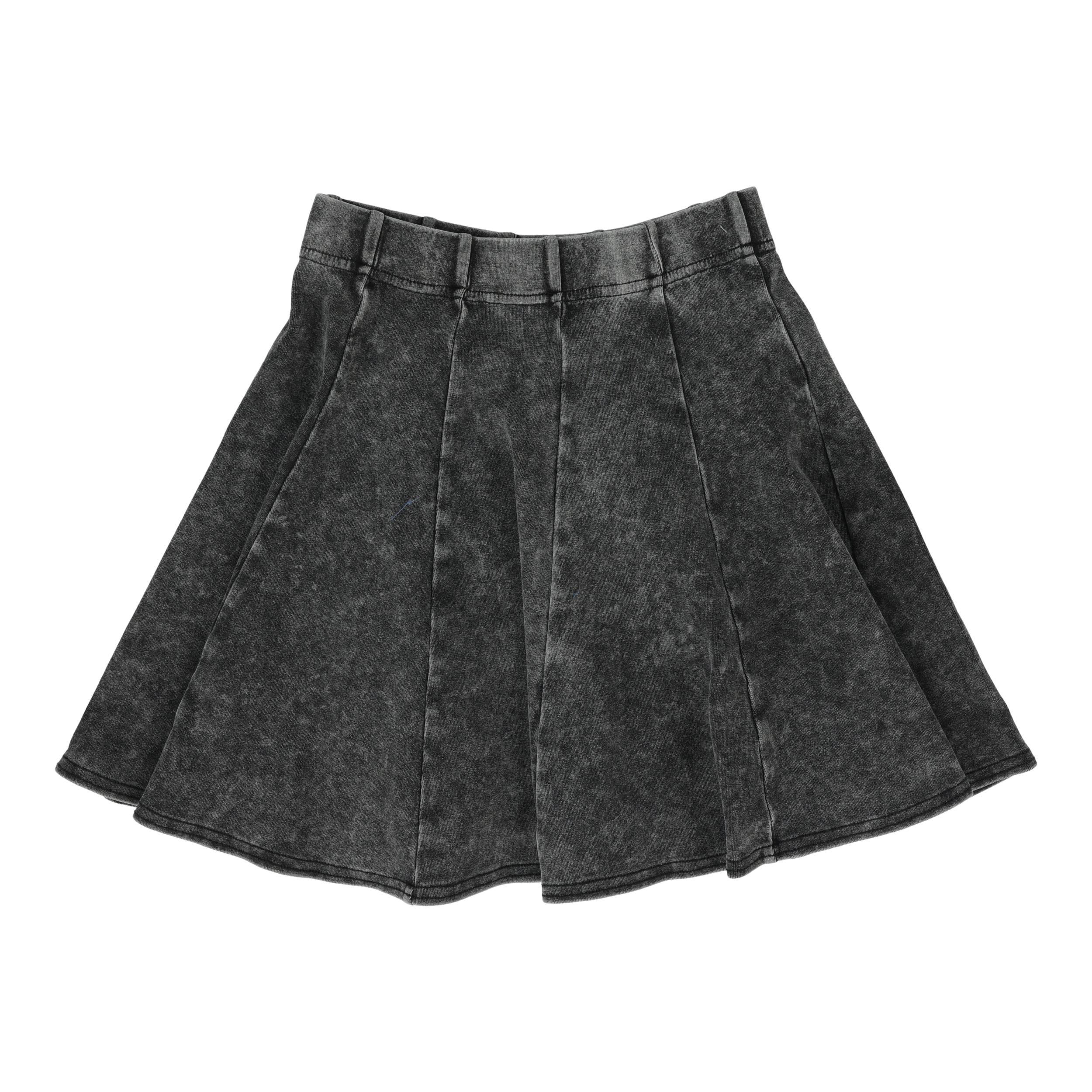 Panel Skirt - Black Wash